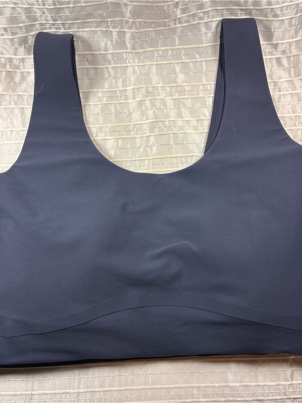 all in motion Navy Scoop Seamless Sports Bralette